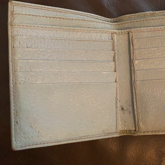 GUCCI Bamboo Wallet (Blue) - Authentic - Picture 5 of 9